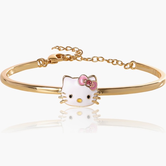 Hello Kitty Jewelry - Hello Kitty Gold and Pink Bracelet